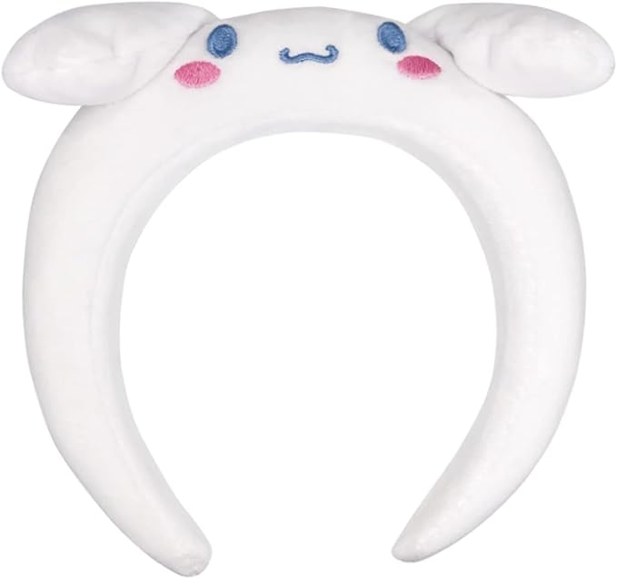 Cute Cinnamoroll Headband, Kawaii Padded Headband, for Women Girls Facial Makeup Spa Shower Face Washing Hair Accessories