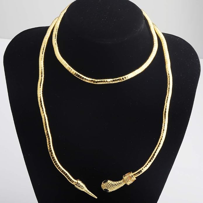 KUIYAI Bendable Snake Necklace Multi-Purpose Necklace Flexible Twist Jewelry