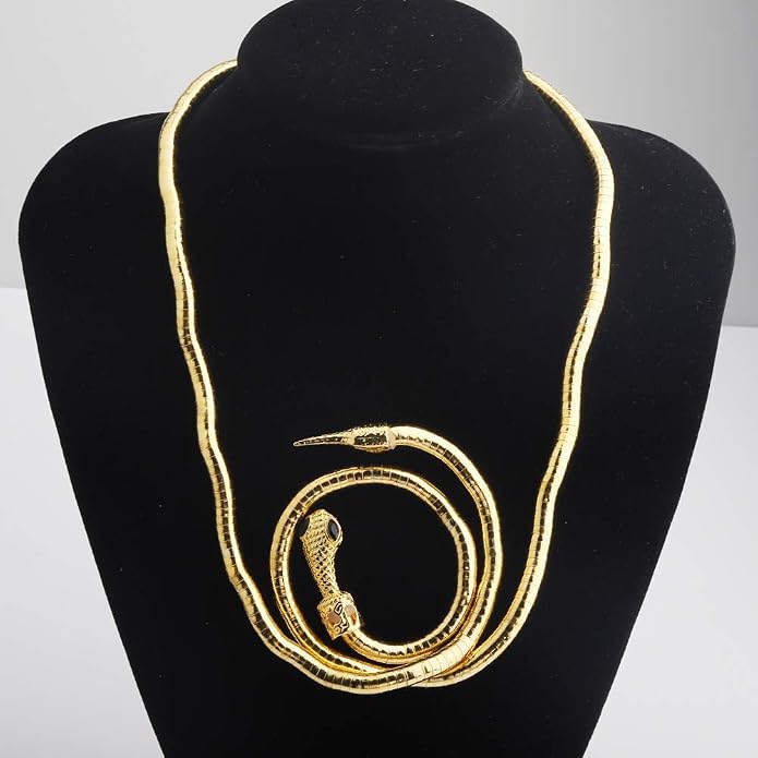 KUIYAI Bendable Snake Necklace Multi-Purpose Necklace Flexible Twist Jewelry