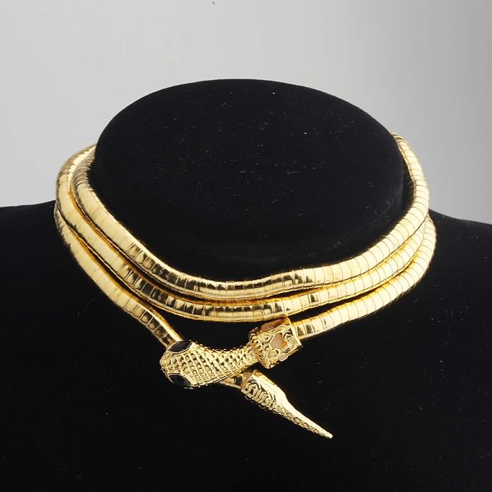 KUIYAI Bendable Snake Necklace Multi-Purpose Necklace Flexible Twist Jewelry