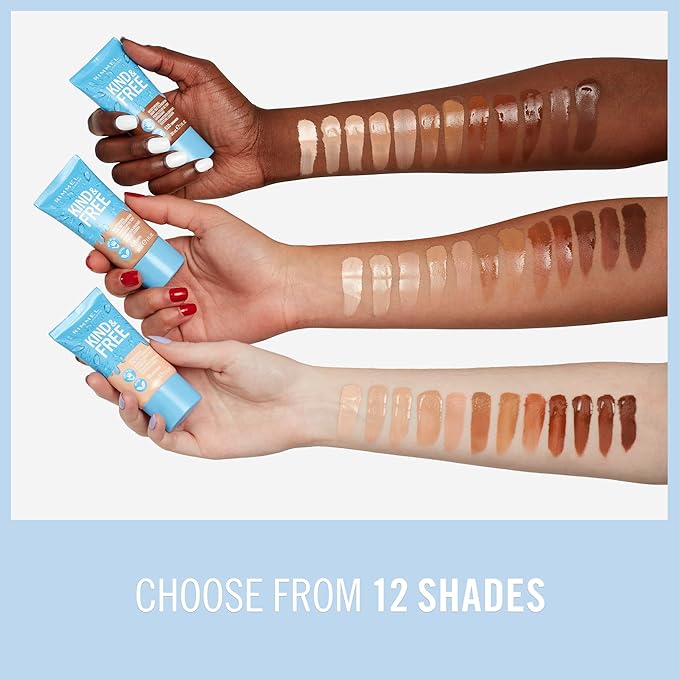Rimmel Kind + Free Moisturising Skin Tint Foundation, Classic Beige 201