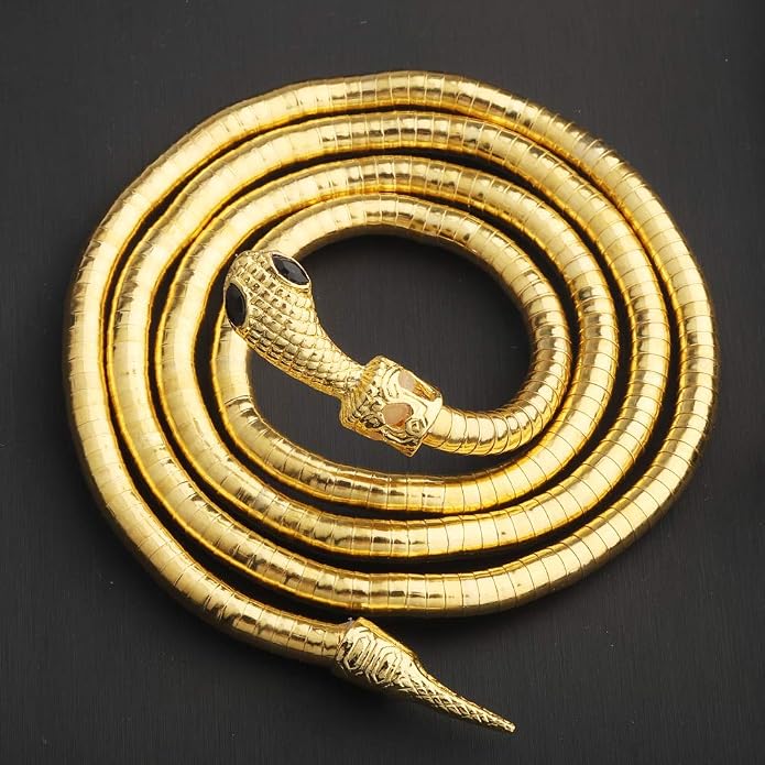 KUIYAI Bendable Snake Necklace Multi-Purpose Necklace Flexible Twist Jewelry