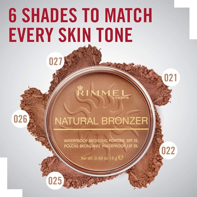 Rimmel Powder Natural Bronzer, Sun Bronze